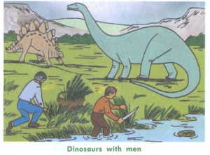 Dinosaurs with Humans