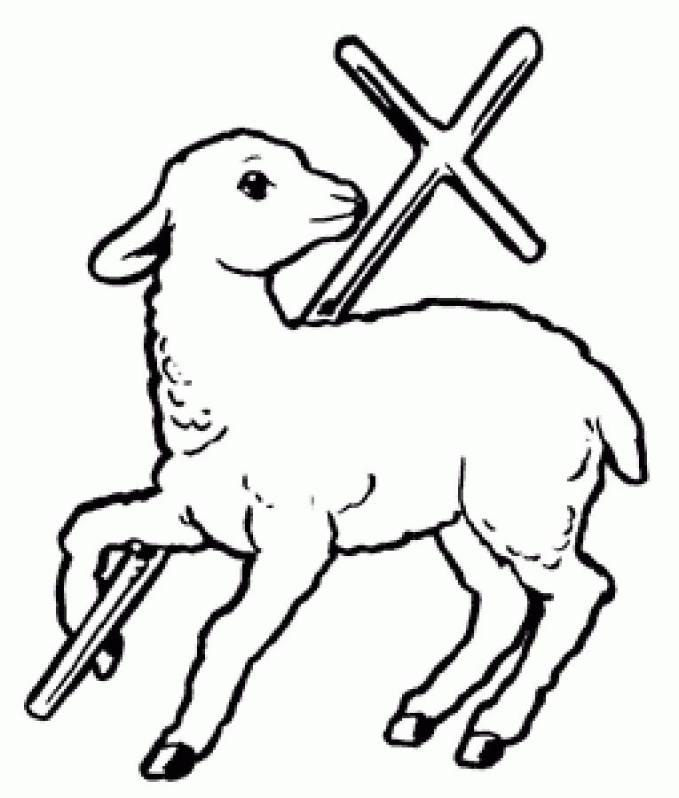 clipart of jesus and lamb - photo #8